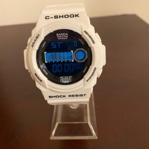 New White Digital C shook Fashion watch - Picture 3 of 6